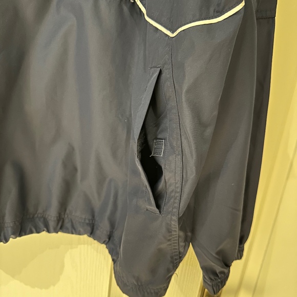 Nike Half Zip Running Jacket with Hood, Size L, Navy - Picture 6 of 10